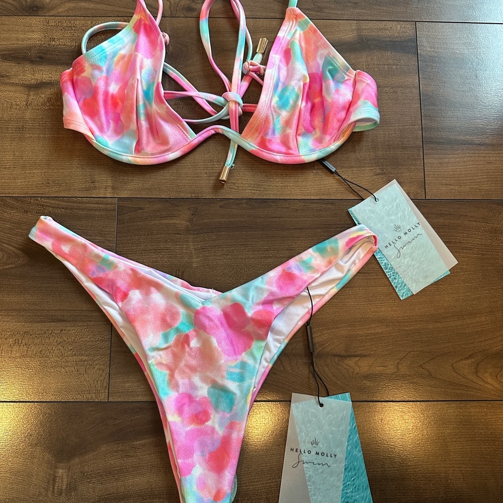 Hello Molly Tie-Dye Bikini